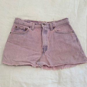 Unbranded Skirt Mini Pink Denim XS
